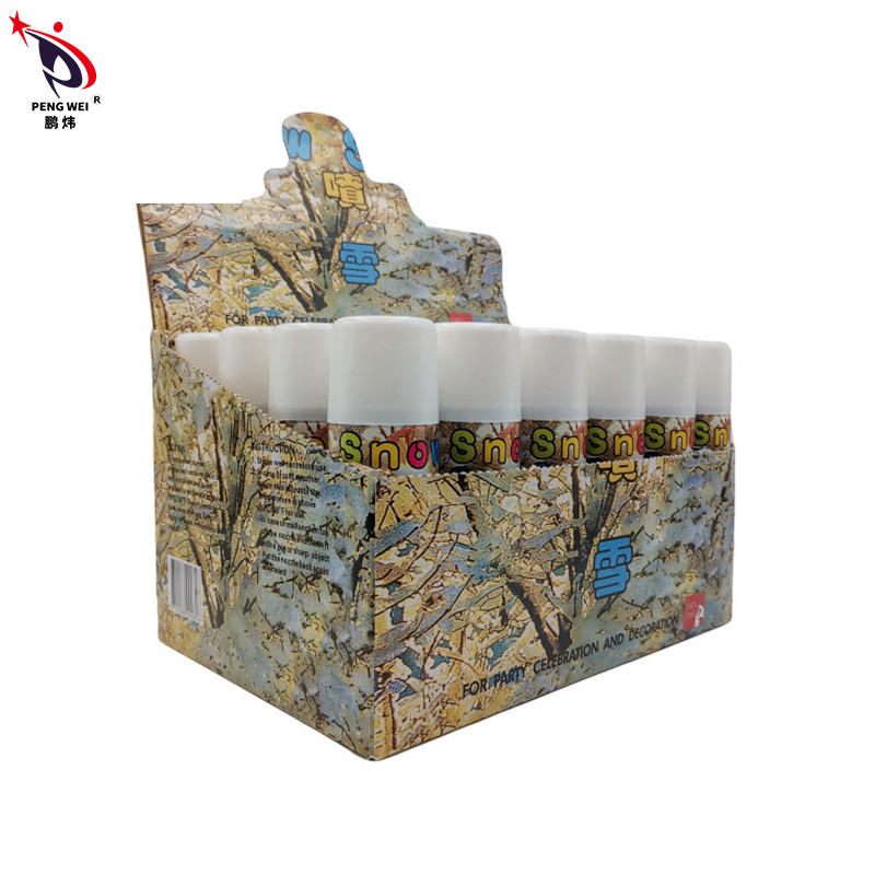 La neige artificielle d'arbre de faux de fer-blanc pulvérisent 150ml Taïwan durable multicolore