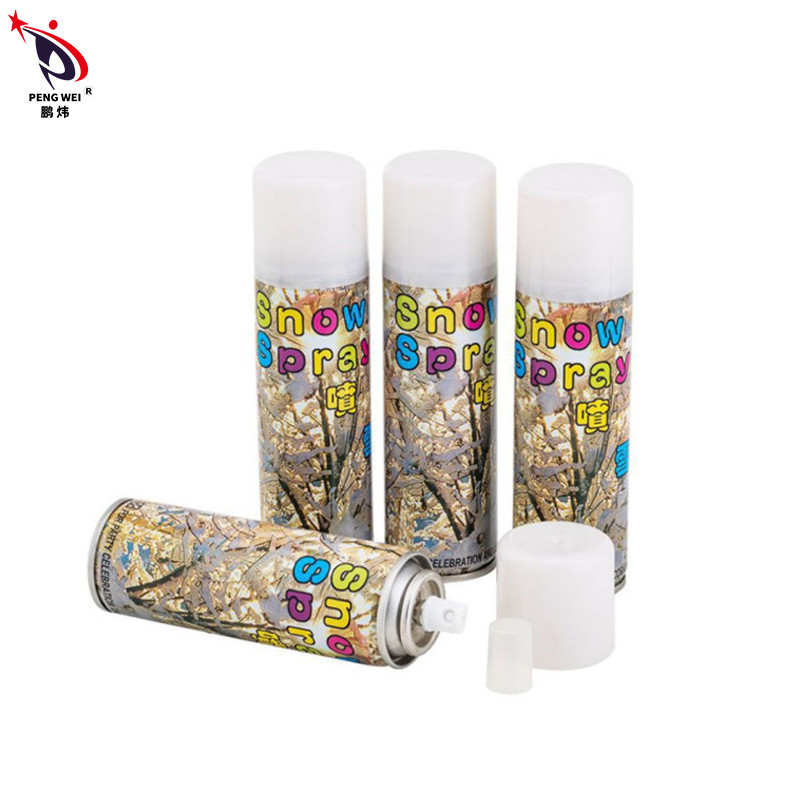 Jet multicolore de neige de Taïwan de faux de la CE, jet inoffensif de neige pour le mariage