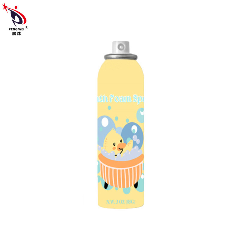matériel multicolore de fer-blanc de jet de mousse de Bath 85g écologique