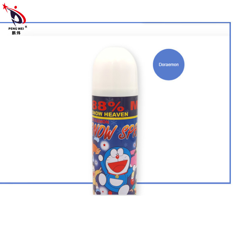 Biens multicolores de faux de Doraemon jet artificiel provisoire de neige pour l'arbre