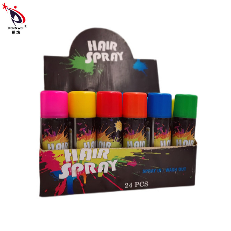 jet de couleur de cheveux de partie de 150ml Multiscene, jet provisoire inoffensif de couleur de teinture capillaire