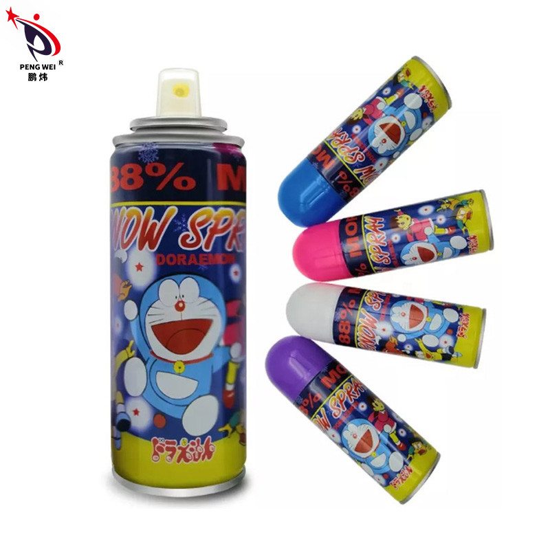 Biens multicolores de faux de Doraemon jet artificiel provisoire de neige pour l'arbre