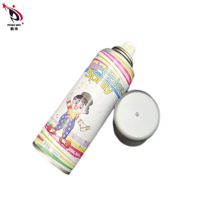 La couleur de cheveux du colorant ISO9001 pulvérise la laque lavable pratique de couleur de Smudgeproof