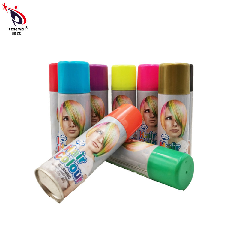 80g lavent la couleur de cheveux de colorant pulvérisent les biens non-toxiques multifonctionnels