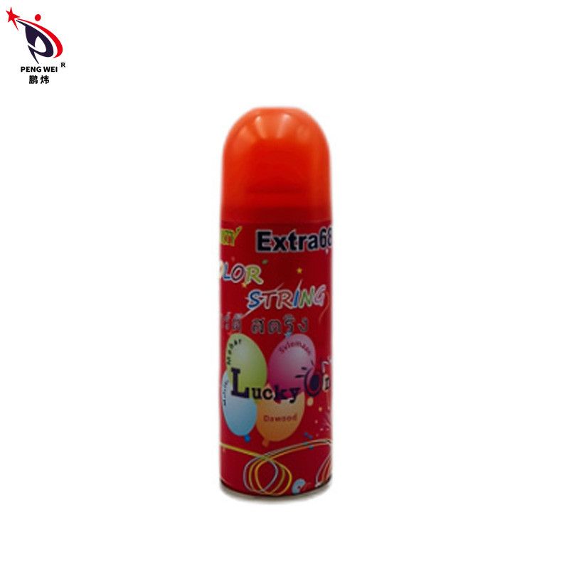 Jet inodore inflammable de flamme de partie, ficelle idiote de jet multicolore