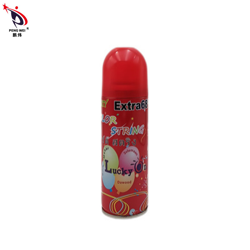 Jet inodore inflammable de flamme de partie, ficelle idiote de jet multicolore