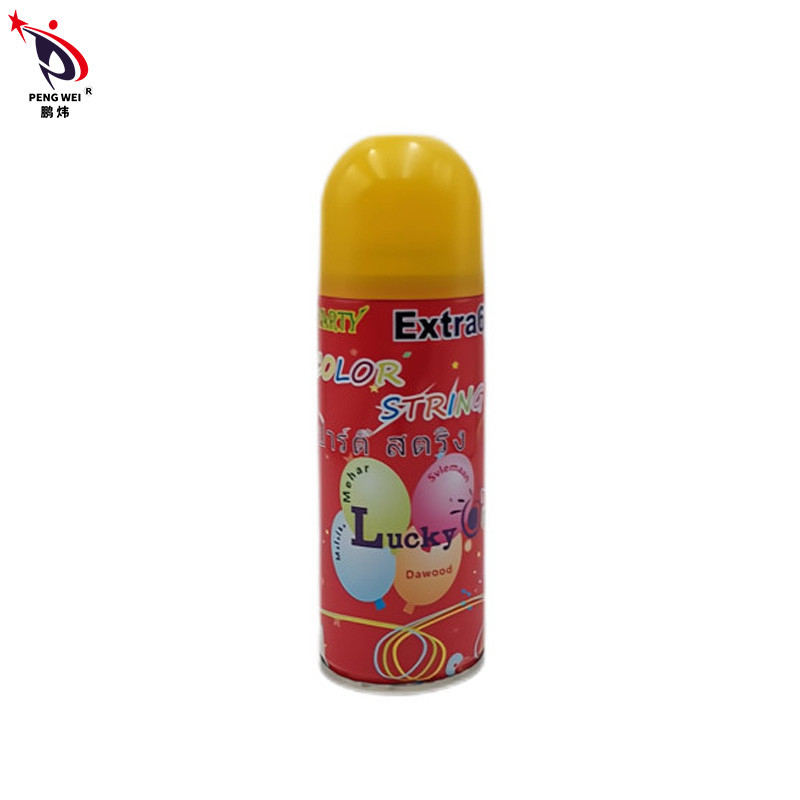 Jet inodore inflammable de flamme de partie, ficelle idiote de jet multicolore