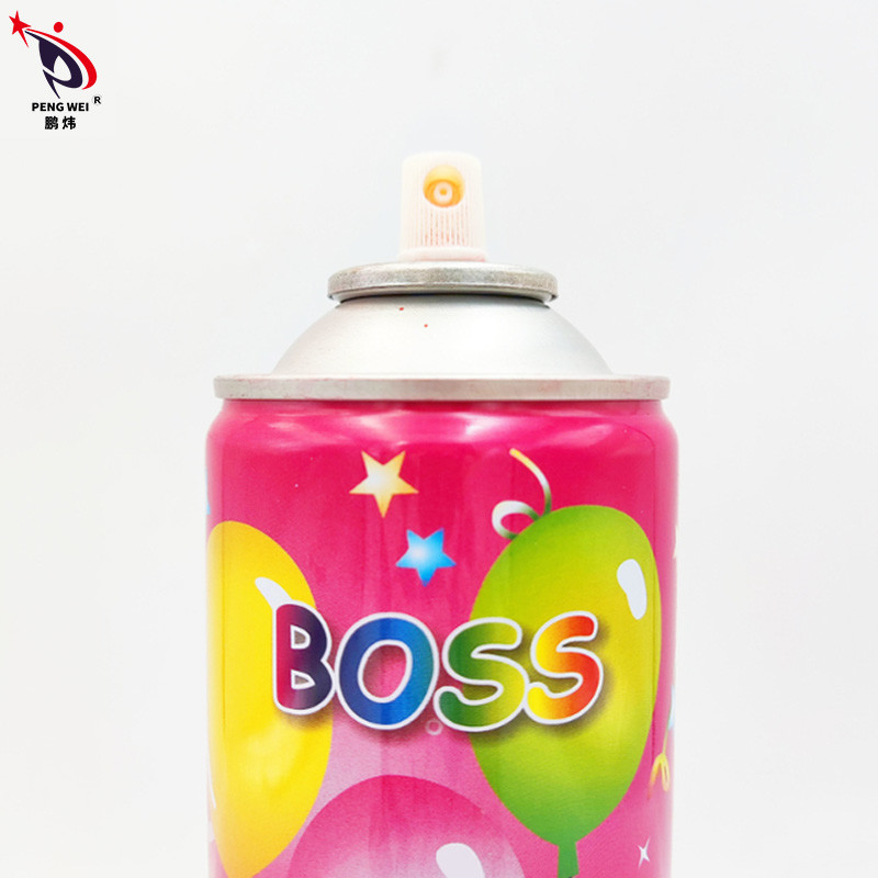 La neige multicolore de faux de Noël pulvérisent le patron universel Snow Spray de Smudgeproof