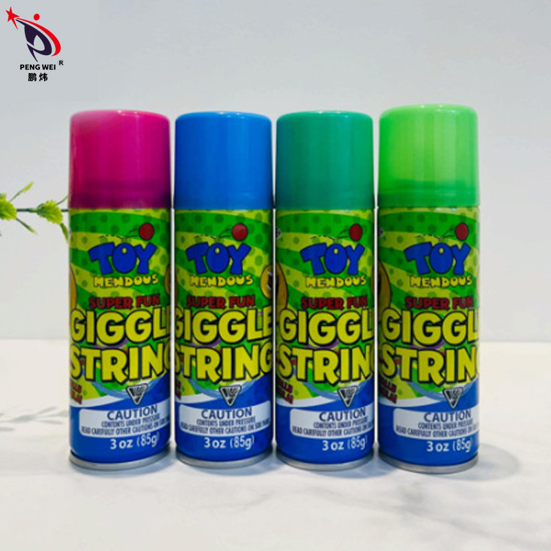 Poids net multicolore 85g de partie de flamme de ficelle inoffensive de jet
