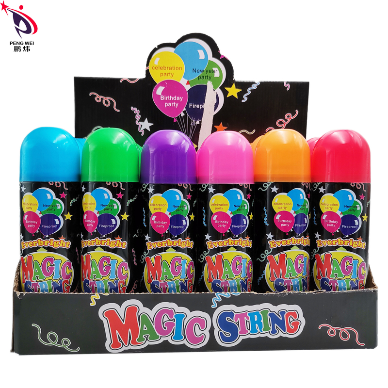 biens idiots de boîte de jet de ficelle de 52x150mm multicolores pour le mariage