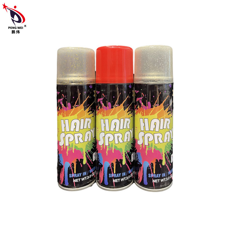 la couleur provisoire des cheveux 250ml pulvérise les biens non-toxiques pour Halloween