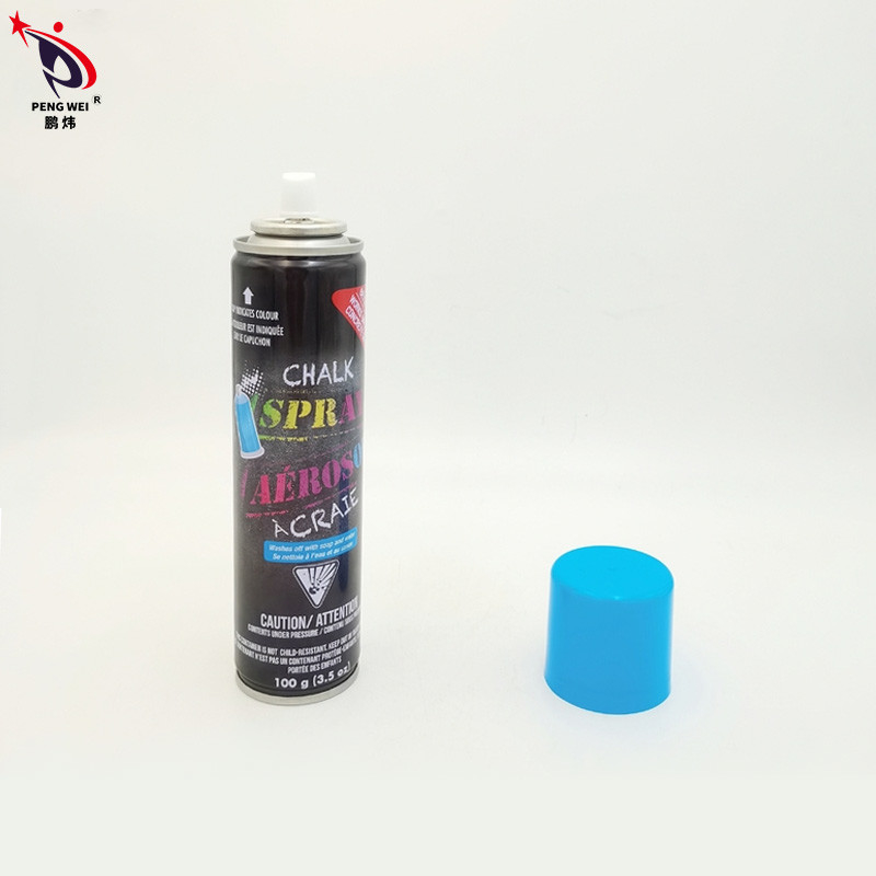 Grammes lavables multicolores de graffiti de jet bleu inodore de craie 100