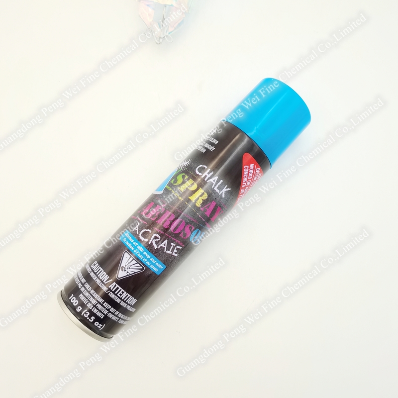 Grammes lavables multicolores de graffiti de jet bleu inodore de craie 100