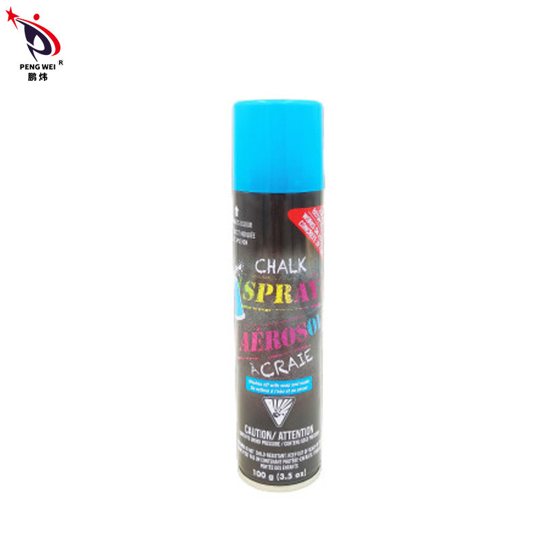 Grammes lavables multicolores de graffiti de jet bleu inodore de craie 100