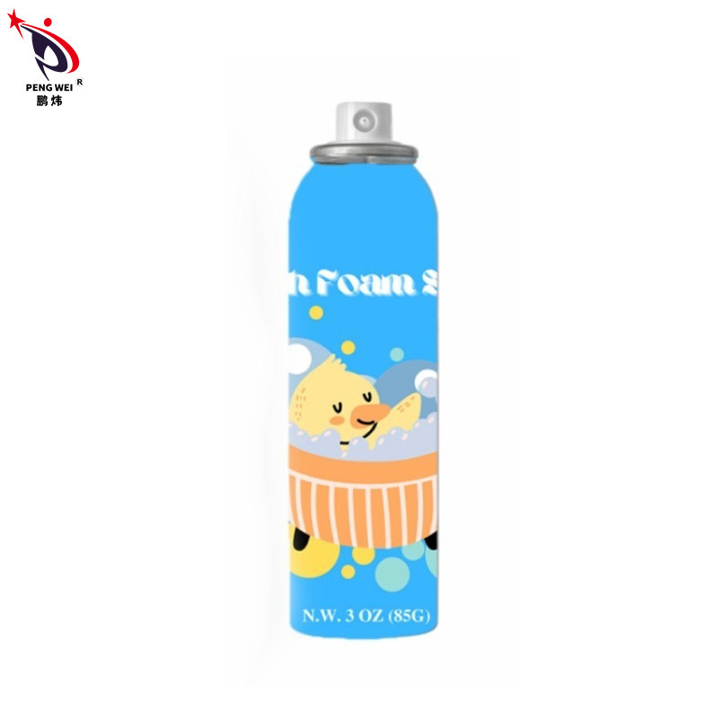 La mousse de Bath du fer-blanc 3oz pulvérisent les biens écologiques multicolores