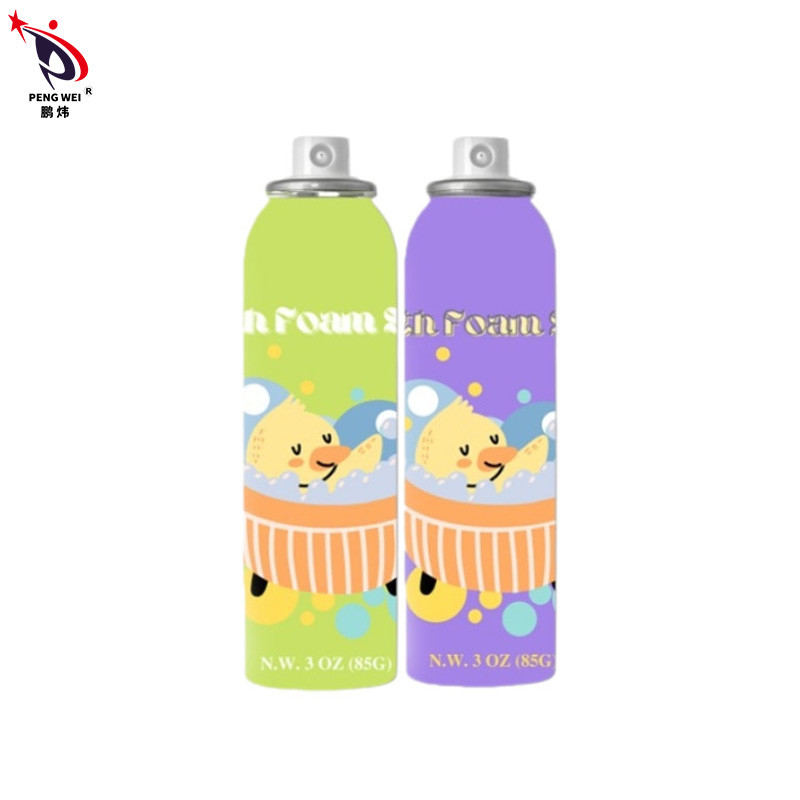 Multifonctionnel coloré de fer-blanc de Bath de jet non-toxique de mousse pour des enfants