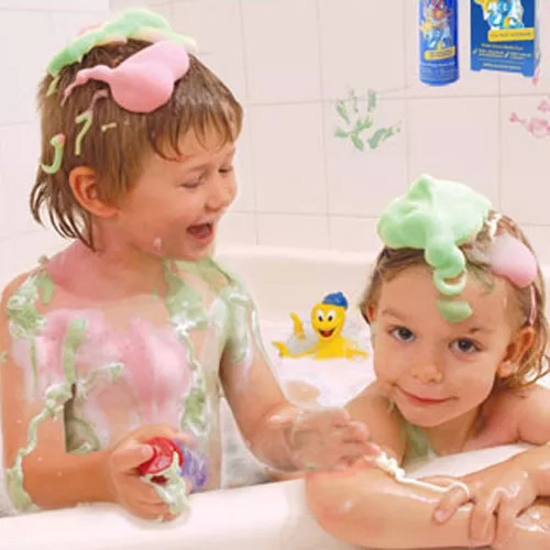 La mousse de Bath du fer-blanc 3oz pulvérisent les biens écologiques multicolores