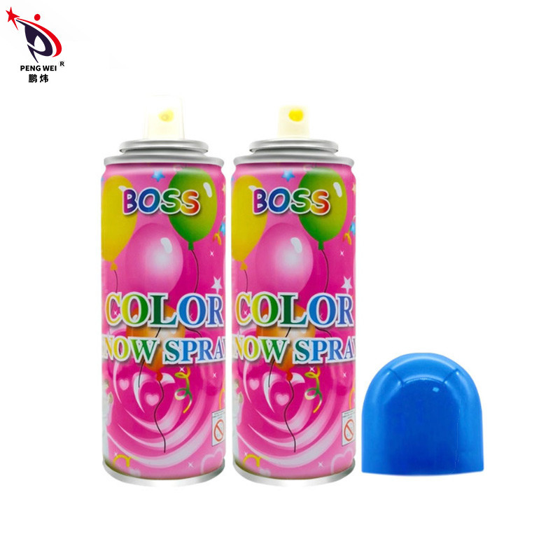 patron artificiel des cadeaux 250ml Colored Snow Spray SEDEX pour la célébration de festival