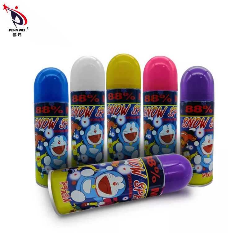 Épousant la décoration Doraemon artificiel 250ml de jet de flocon de neige d'arbre de Noël d'anniversaire