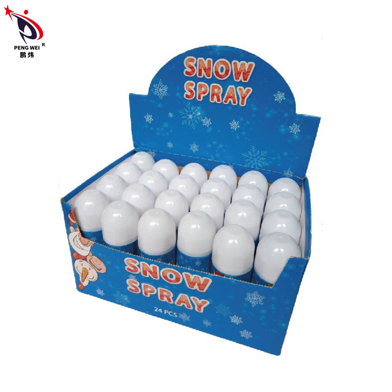 Jet non de fonte de neige de Noël pour décorer l'arbre de Noël et le Windows 52*118MM