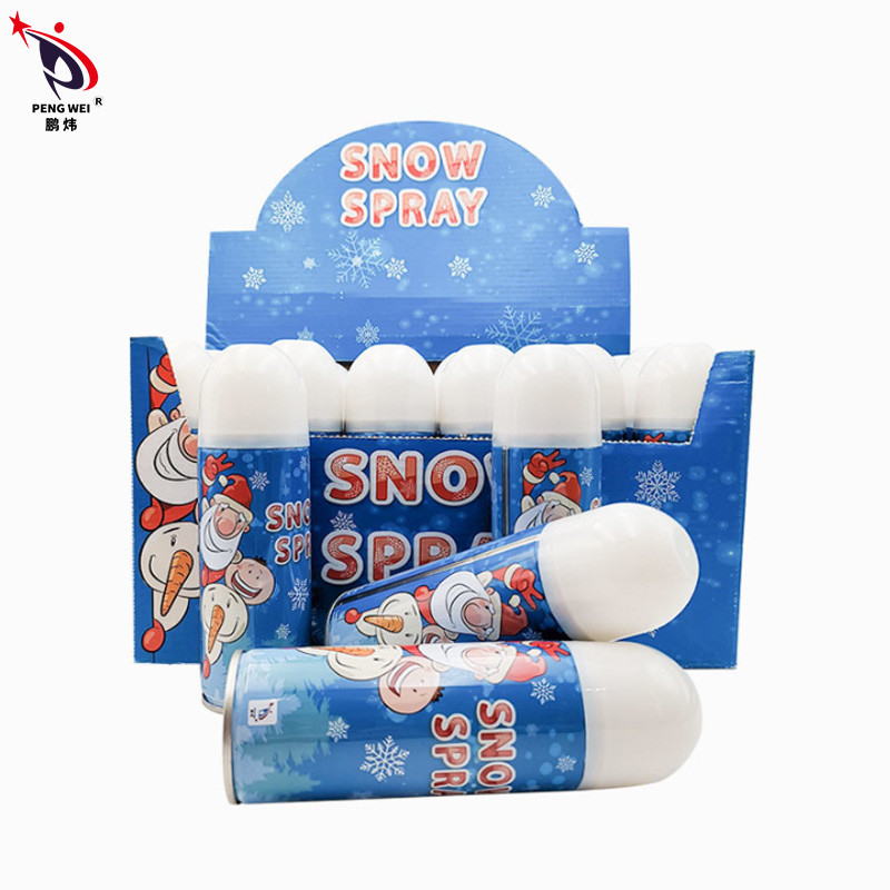 Jet non de fonte de neige de Noël pour décorer l'arbre de Noël et le Windows 52*118MM