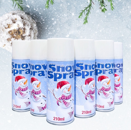 Les branches d'arbre d'Odm Santa Snow Spray Christmas Party tressent la décoration de miroir de vitrail