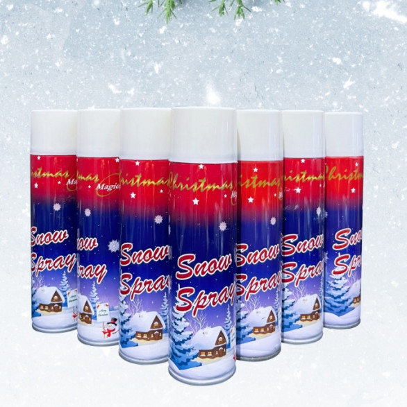 Les branches d'arbre d'Odm Santa Snow Spray Christmas Party tressent la décoration de miroir de vitrail