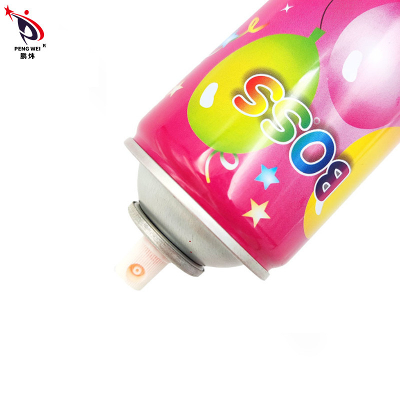 jet écologique de neige de mousse de partie de carnaval de décorations de mariage de Color Snow Spray du patron 550ml