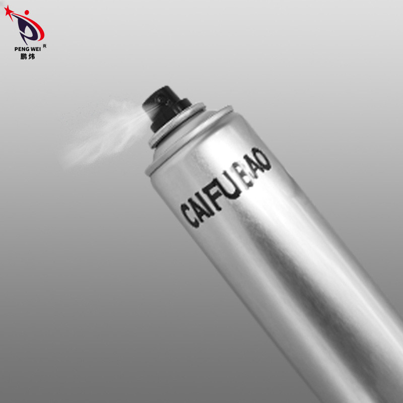 Jet organique naturel durable de la laque 208g Barber Strong Holding Hair Styling de marque de distributeur