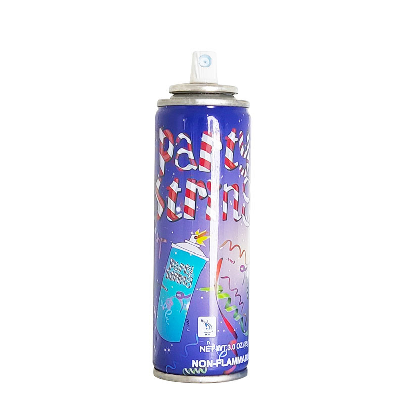 Jet idiot de ficelle de couleur de partie de ficelle de mousse de jet de flamme de partie de fabricant pour la célébration de partie