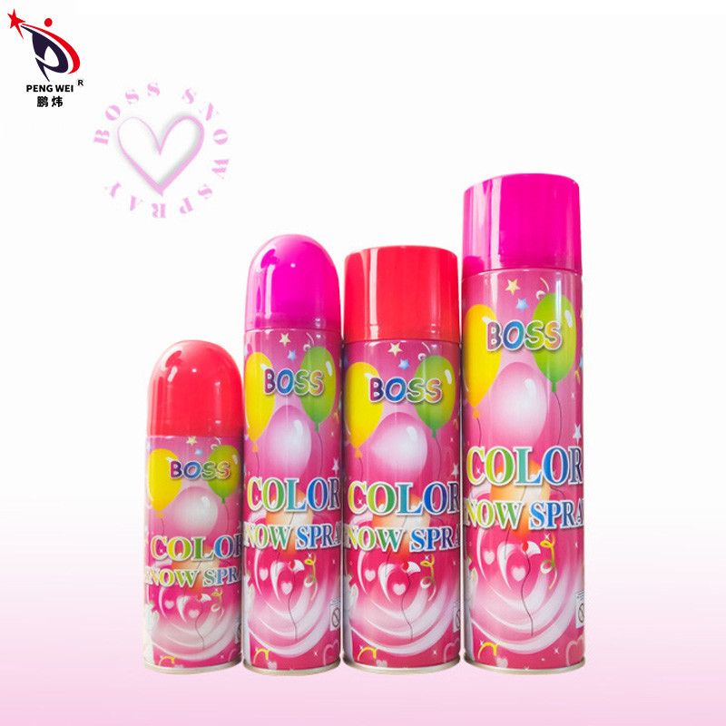 patron artificiel Foam Snow Spray de carnaval de fête d'anniversaire de Noël de couleur de jet de la neige 200g