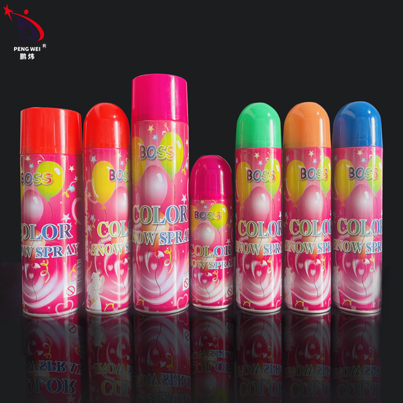 patron artificiel Foam Snow Spray de carnaval de fête d'anniversaire de Noël de couleur de jet de la neige 200g