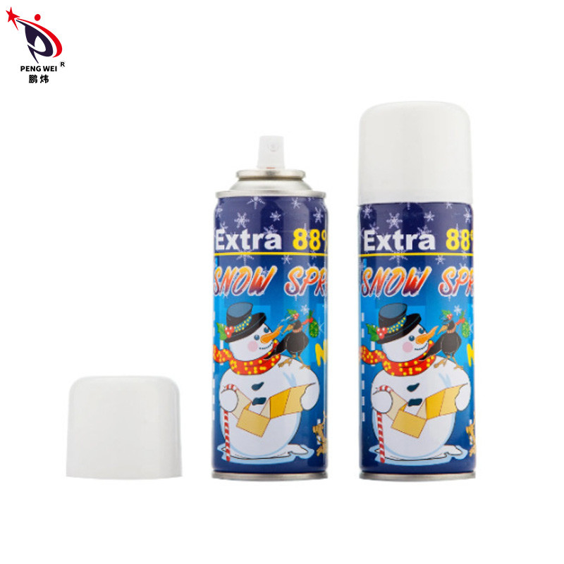 70g écument décoration artificielle de carnaval de fête de vacances de festival de joker de jet de neige