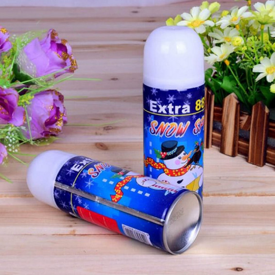 70g écument décoration artificielle de carnaval de fête de vacances de festival de joker de jet de neige