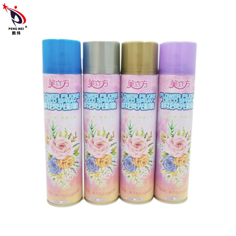 Jet coloré de peinture de la fleur EN71 pour le vrai fleuriste frais Quick Drying de fleurs
