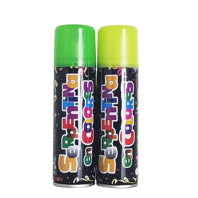Ficelle idiote colorée biodégradable de ruban de décoration d'ODM de partie folle de jet