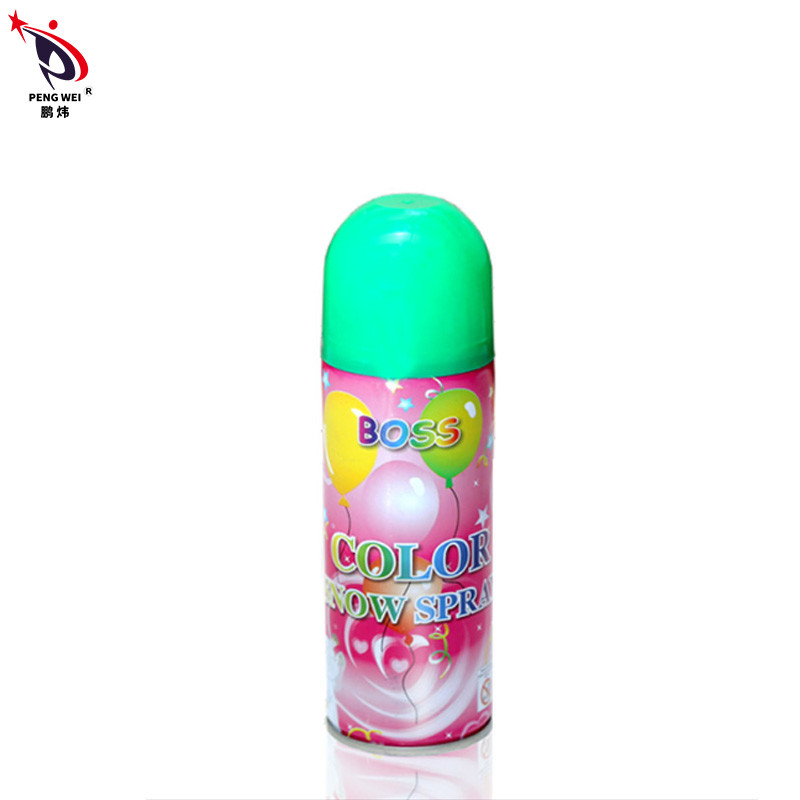 La neige faite sur commande de mousse de mariage de la partie 250ml pulvérisent la couleur rouge verte bleue