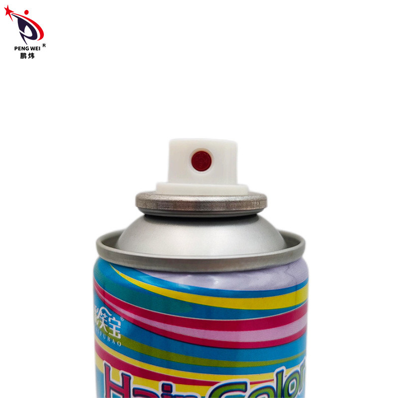 ISO22716 Sprays de teinture capillaire sans ammoniac 250 ml Spray de teinture capillaire temporaire lavable