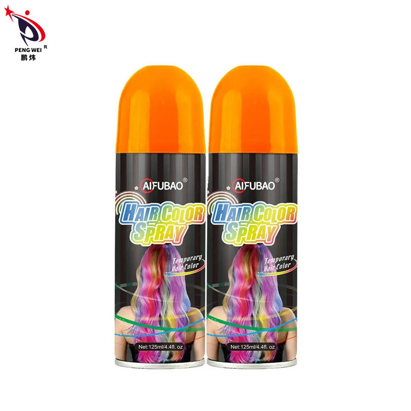 Marque privée couleur de cheveux temporaire Sprays parfumée