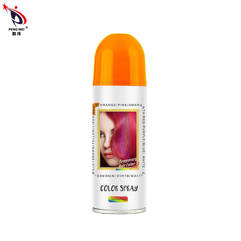 Tintes de couleur non toxiques Parties Sprays de couleur de cheveux Temporaires Lavables