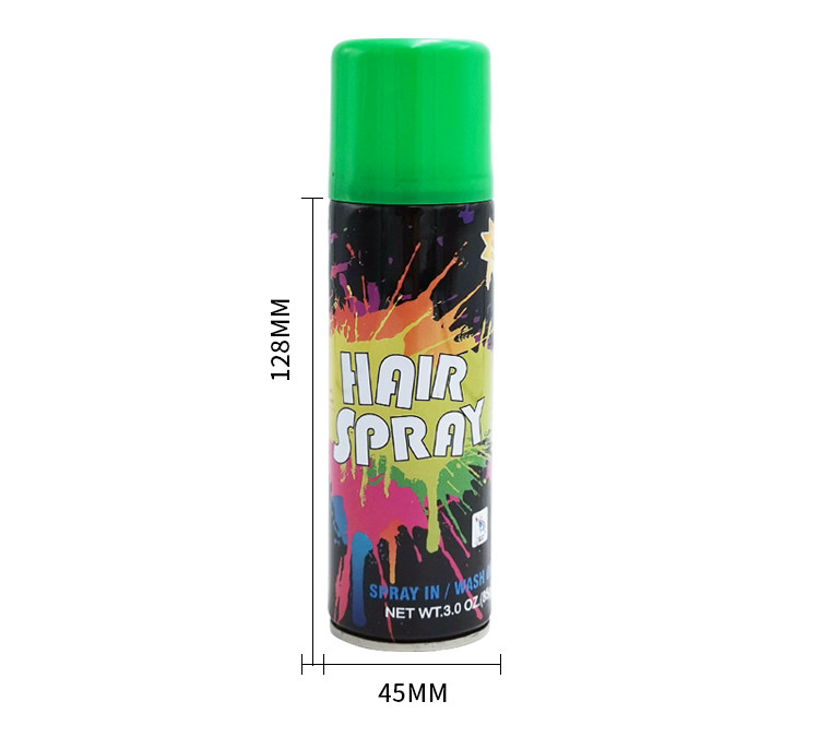 jet de couleur de cheveux de partie de 150ml Multiscene, jet provisoire inoffensif de couleur de teinture capillaire
