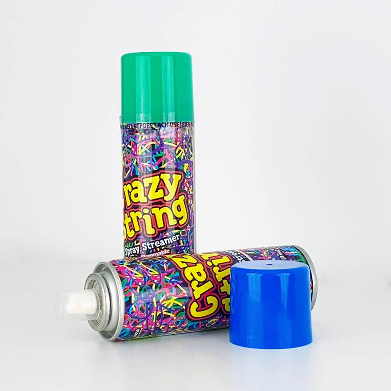 La flamme assortie de partie de couleur pulvérisent le jet fou unisexe de ficelle pour l'amusement et le divertissement