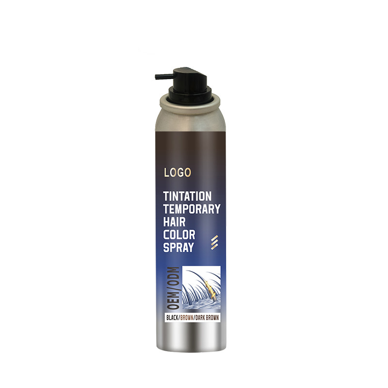 250 ml de pulvérisateurs temporaires de teinture capillaire se lavent facilement 3 ans