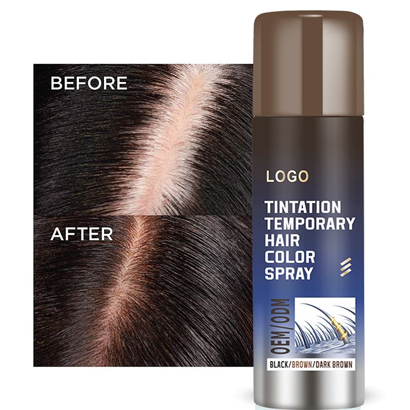 250 ml de pulvérisation de fibres capillaires créatine de construction de fibres Instant Root Couvrir les cheveux épaississement de poudre de fibres