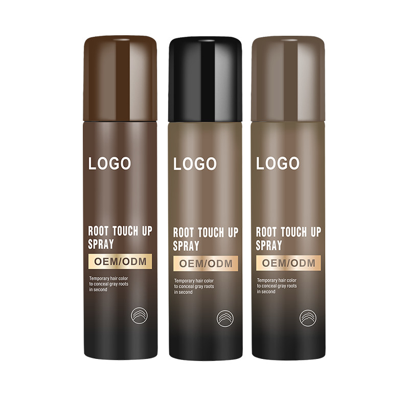EN71 Sprays de couleur capillaire Retouche instantanée Couverture racine jusqu'à couleur naturelle rafraîchissante gris Concealer Spray