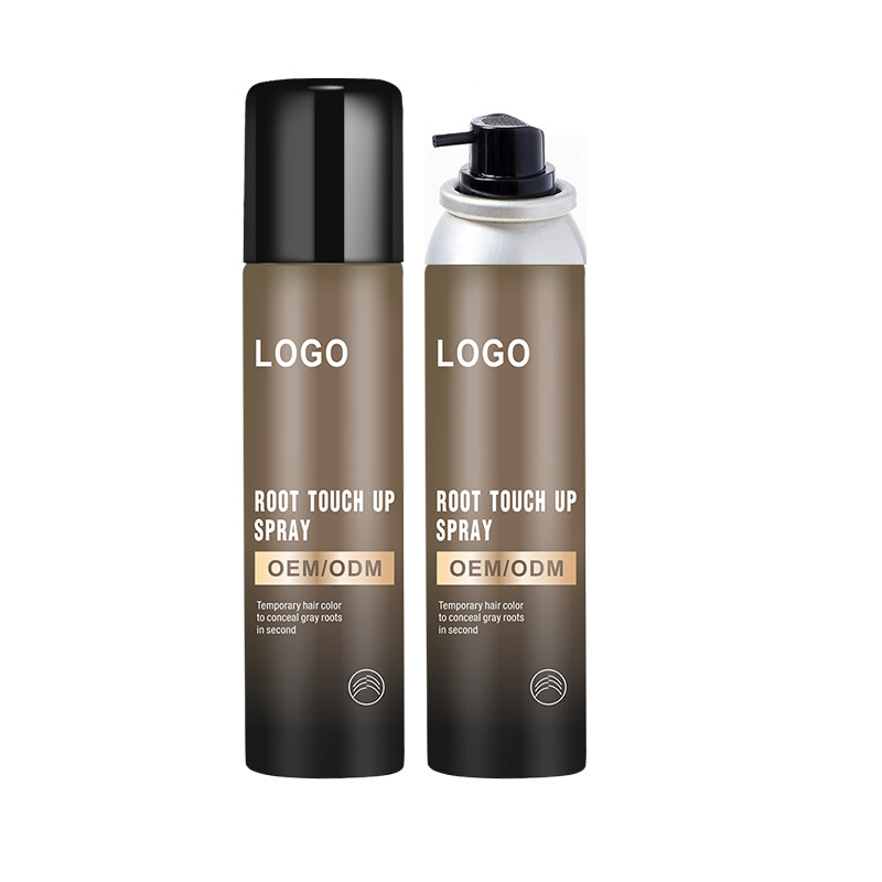 EN71 Sprays de couleur capillaire Retouche instantanée Couverture racine jusqu'à couleur naturelle rafraîchissante gris Concealer Spray