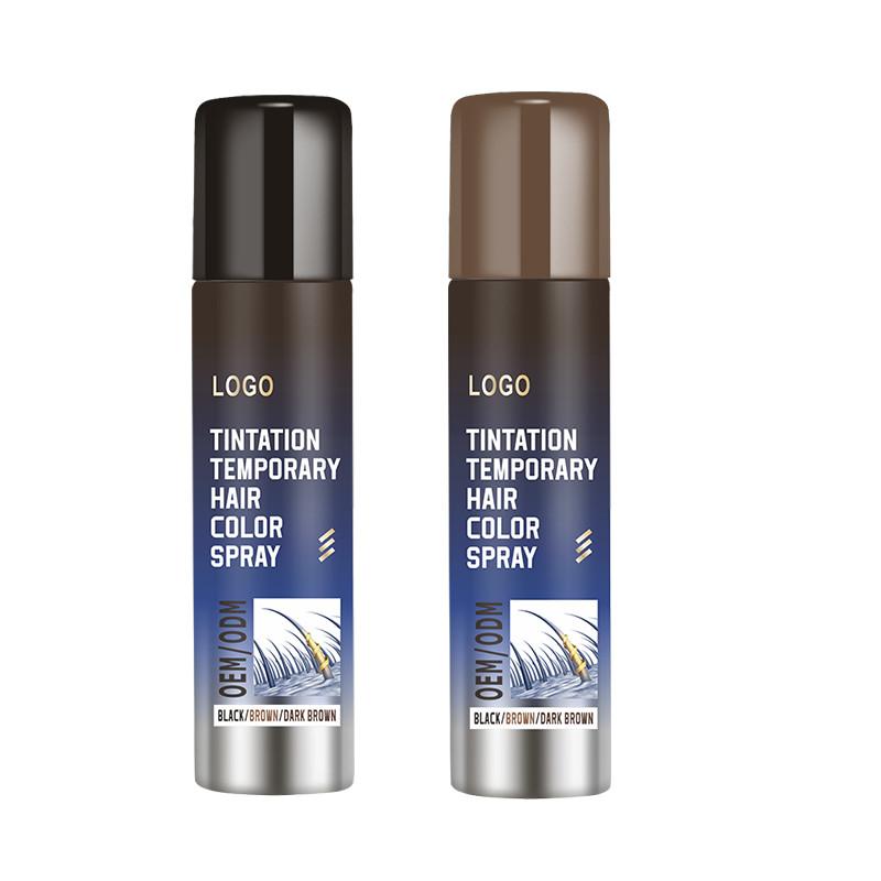 Personnaliser Temporaire Racine Touch Up Spray Avec Formule Non Adhésive Rapidement Couvrir les cheveux Racine Magic Spray
