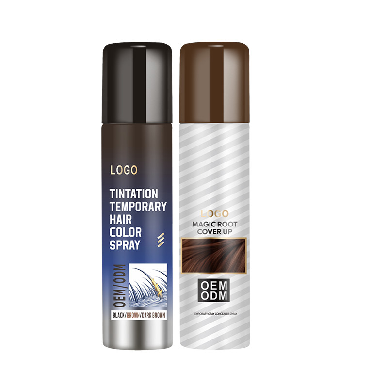 Personnaliser Temporaire Racine Touch Up Spray Avec Formule Non Adhésive Rapidement Couvrir les cheveux Racine Magic Spray