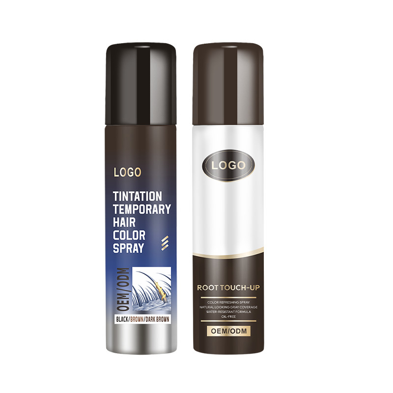 Personnaliser Temporaire Racine Touch Up Spray Avec Formule Non Adhésive Rapidement Couvrir les cheveux Racine Magic Spray