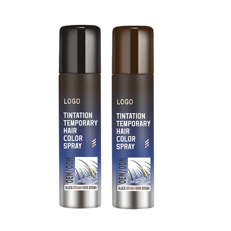 Personnaliser Temporaire Racine Touch Up Spray Avec Formule Non Adhésive Rapidement Couvrir les cheveux Racine Magic Spray